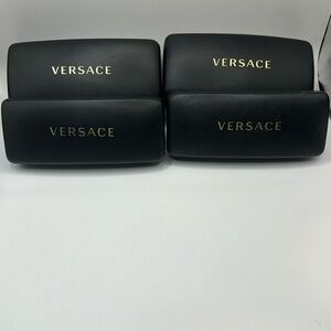 Lot of 4 Versace Sunglass Cases